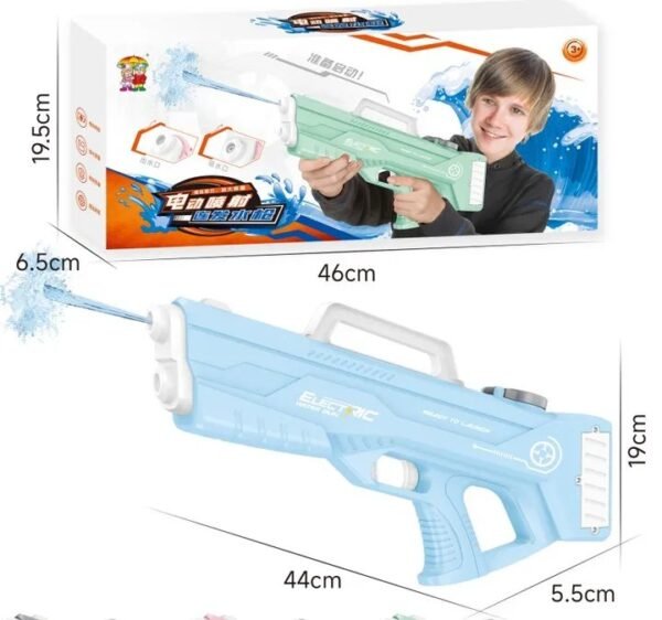 automatic electric water gun high powered soaking fun!