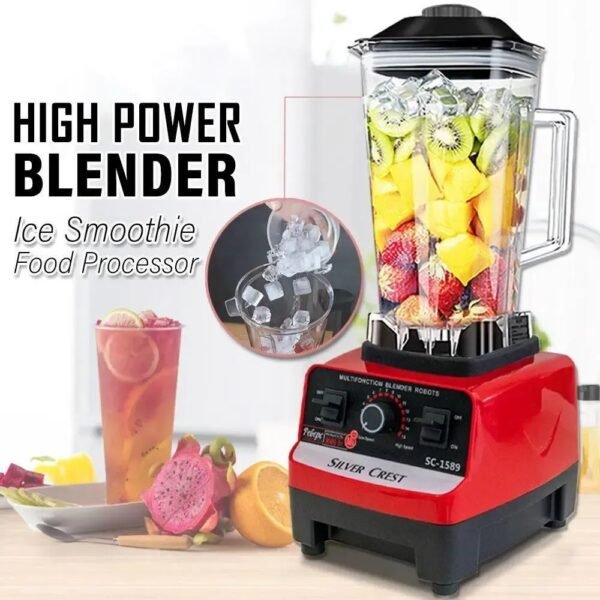 silver crest professional blender – 4500w high speed powerhouse sc 1589