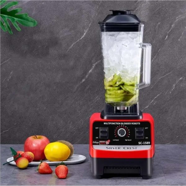 silver crest professional blender – 4500w high speed powerhouse sc 1589