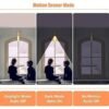 cordless motion sensor night light – magnetic touch lamp for home