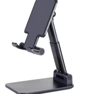 desktop mobile phone stand – adjustable & foldable holder