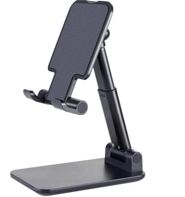 desktop mobile phone stand – adjustable & foldable holder