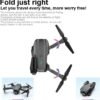 e99 pro drone with 4k hd dual camera | foldable wifi fpv quadcopter|