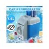 portable mini car refrigerator – 7.5l 12v electric cooler & warmer for travel, camping & road trips
