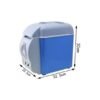 portable mini car refrigerator – 7.5l 12v electric cooler & warmer for travel, camping & road trips
