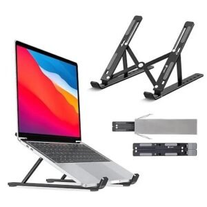 premium laptop holder stand | adjustable | ergonomic | sturdy