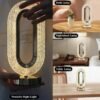 usb charging touch lamp – dimmable led table lamp with adjustable brightness