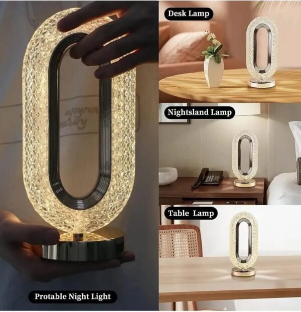 usb charging touch lamp – dimmable led table lamp with adjustable brightness
